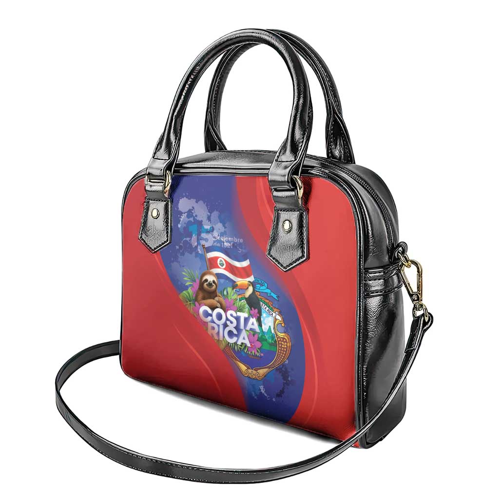 Costa Rica Independence Day Shoulder Handbag 204 Years Of Freedom LT05
