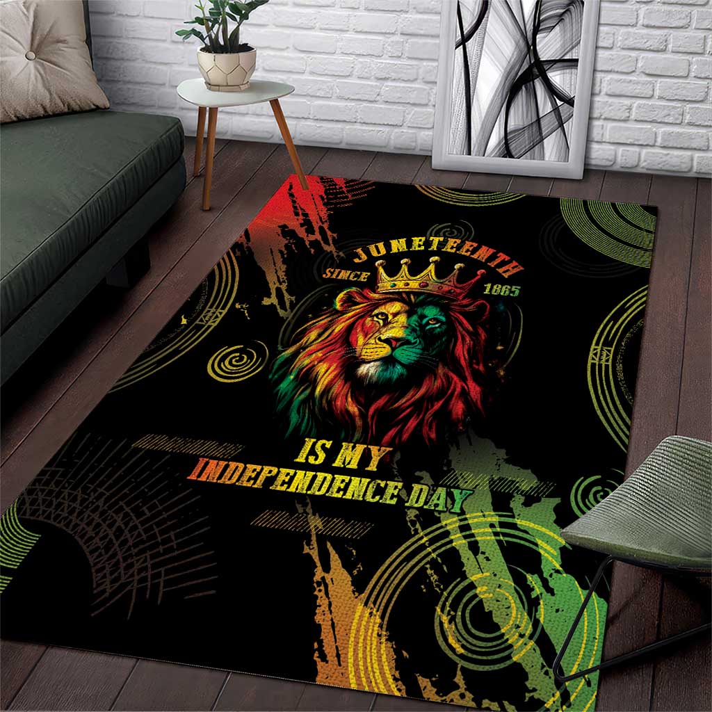 Juneteenth Is My Independence Day Area Rug LT05