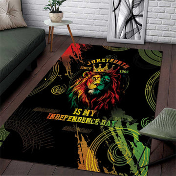 Juneteenth Is My Independence Day Area Rug LT05