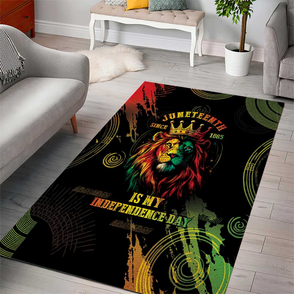 Juneteenth Is My Independence Day Area Rug LT05