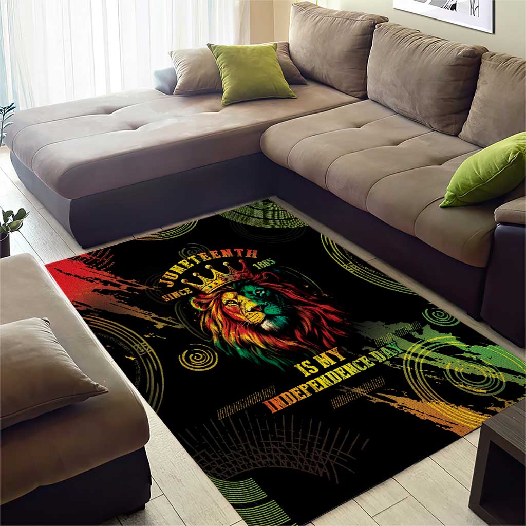 Juneteenth Is My Independence Day Area Rug LT05