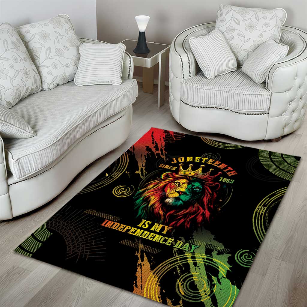 Juneteenth Is My Independence Day Area Rug LT05