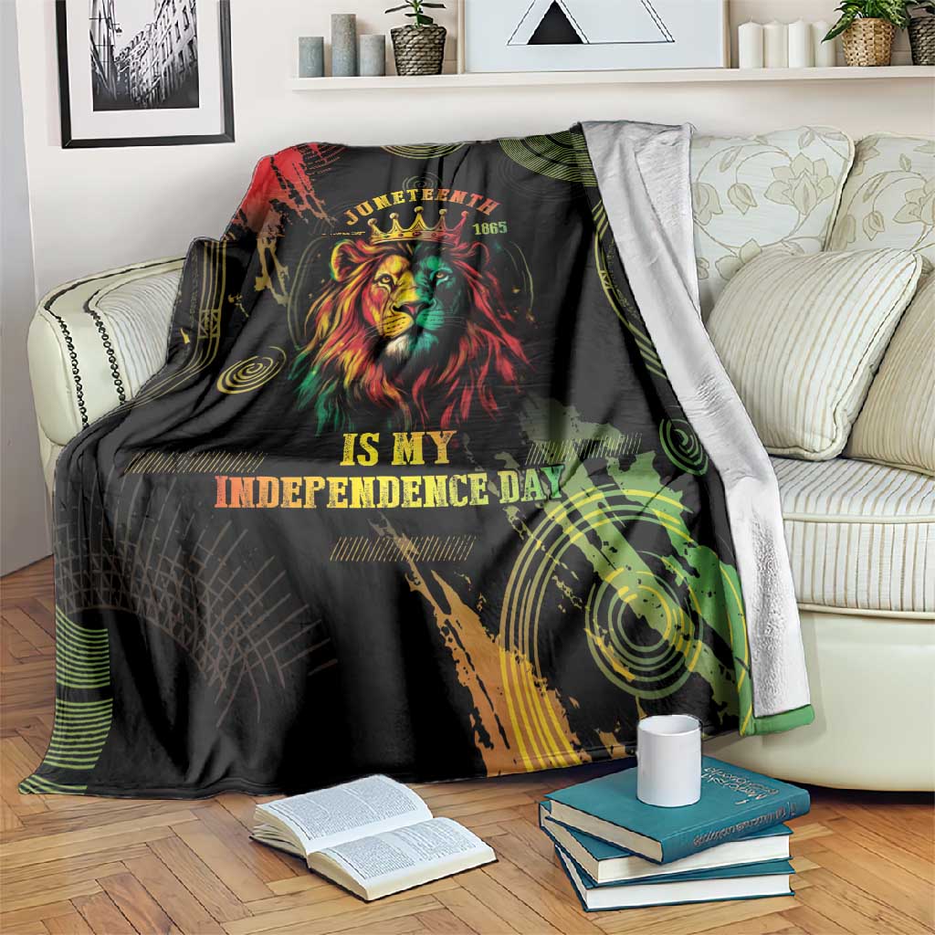 Juneteenth Is My Independence Day Blanket LT05