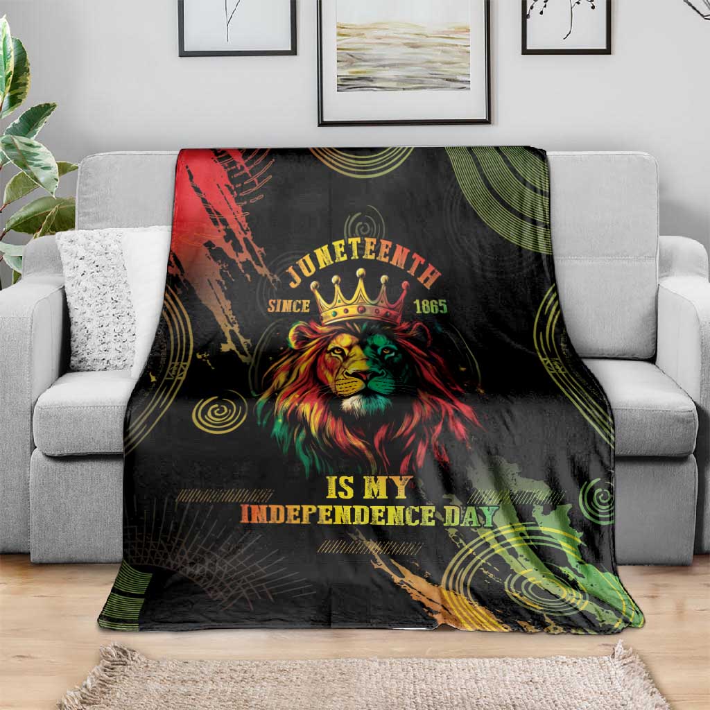 Juneteenth Is My Independence Day Blanket LT05