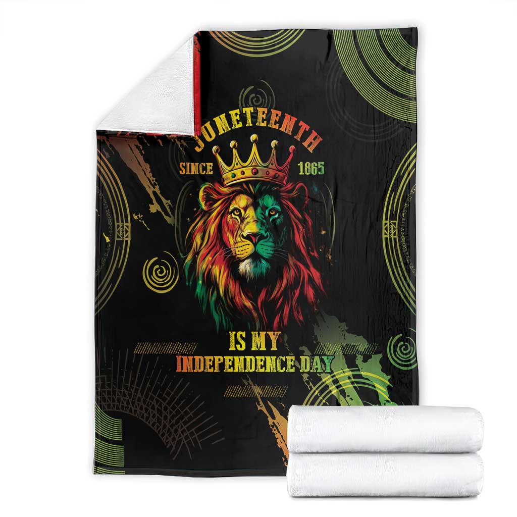 Juneteenth Is My Independence Day Blanket LT05