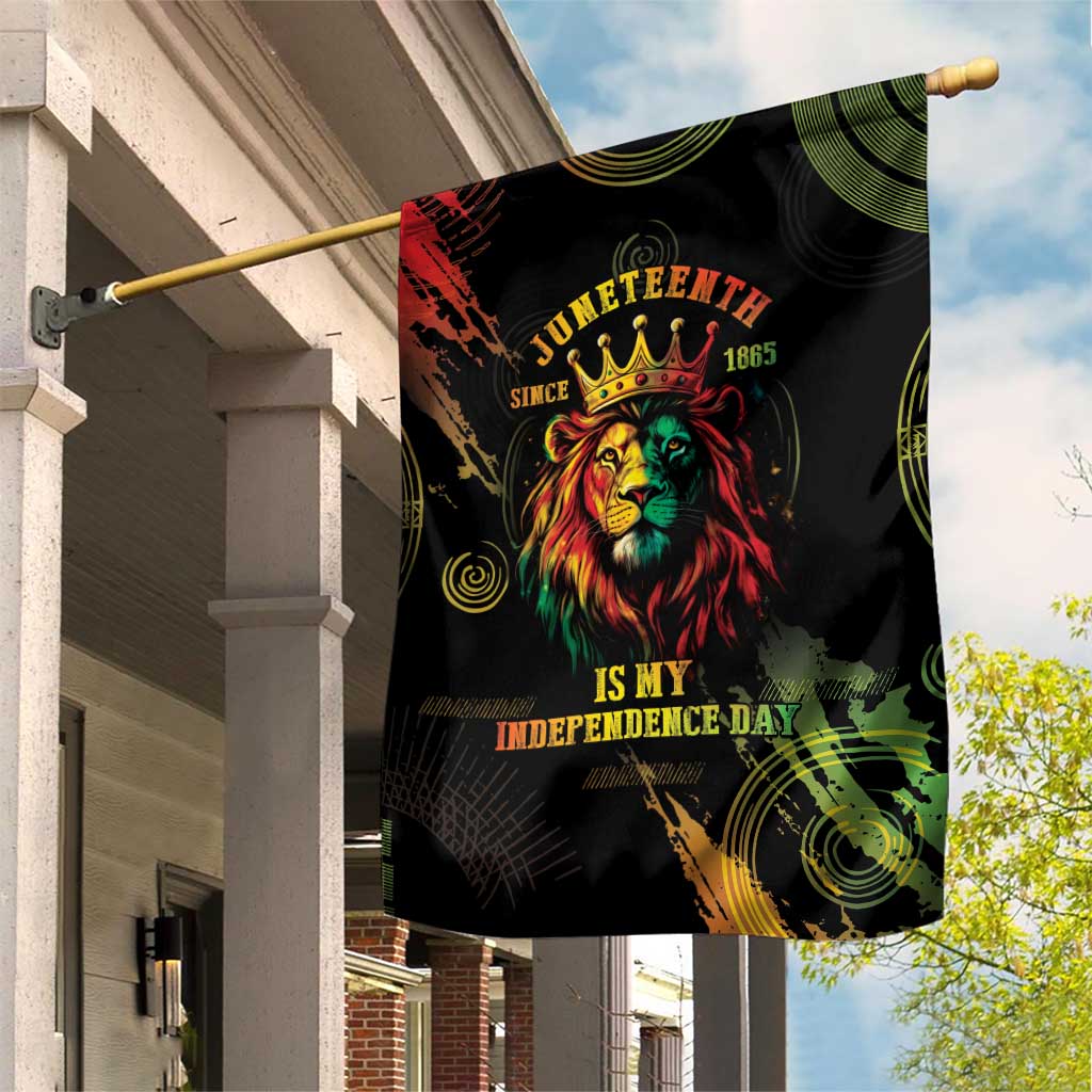 Juneteenth Is My Independence Day Garden Flag LT05
