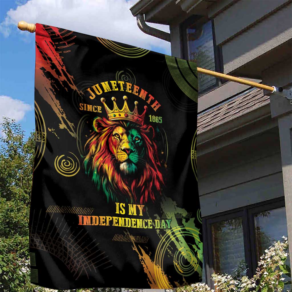 Juneteenth Is My Independence Day Garden Flag LT05