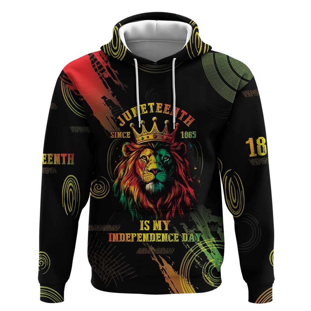 Juneteenth Is My Independence Day Hoodie LT05
