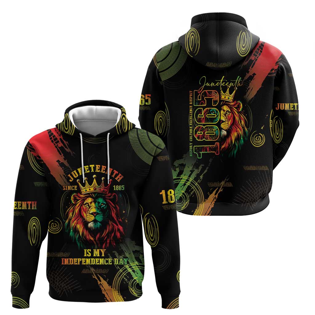 Juneteenth Is My Independence Day Hoodie LT05