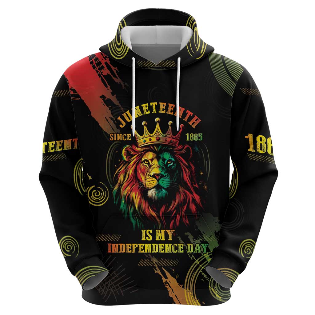 Juneteenth Is My Independence Day Hoodie LT05