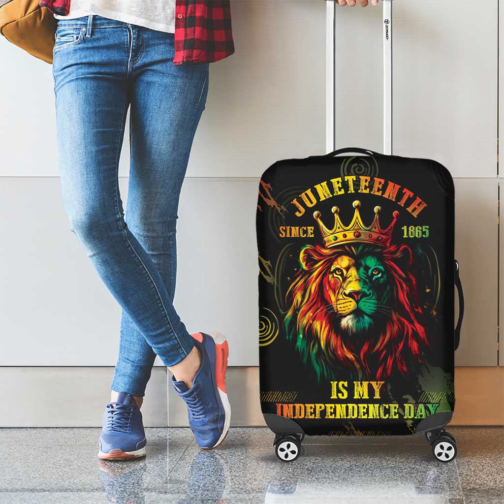 Juneteenth Is My Independence Day Luggage Cover LT05