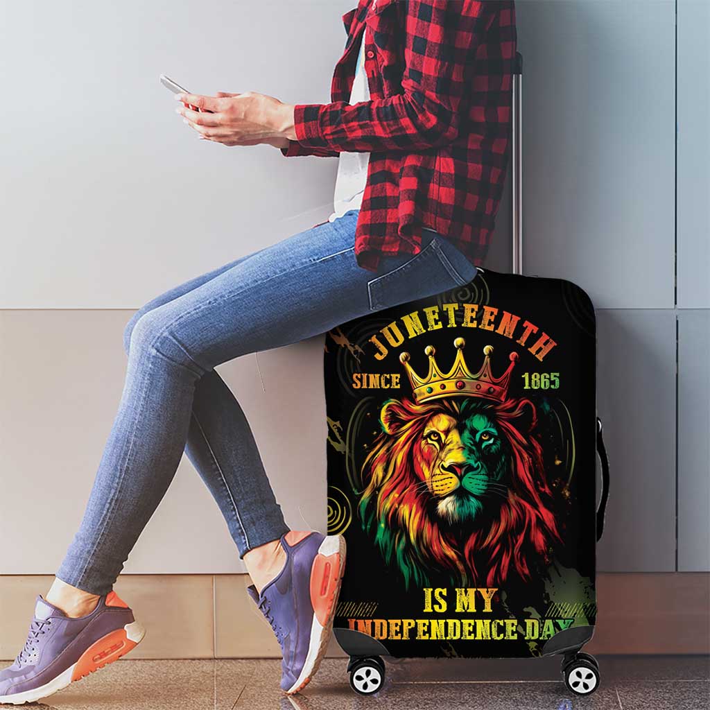 Juneteenth Is My Independence Day Luggage Cover LT05