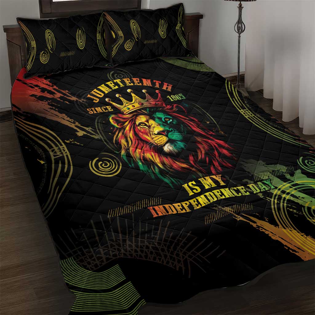 Juneteenth Is My Independence Day Quilt Bed Set LT05