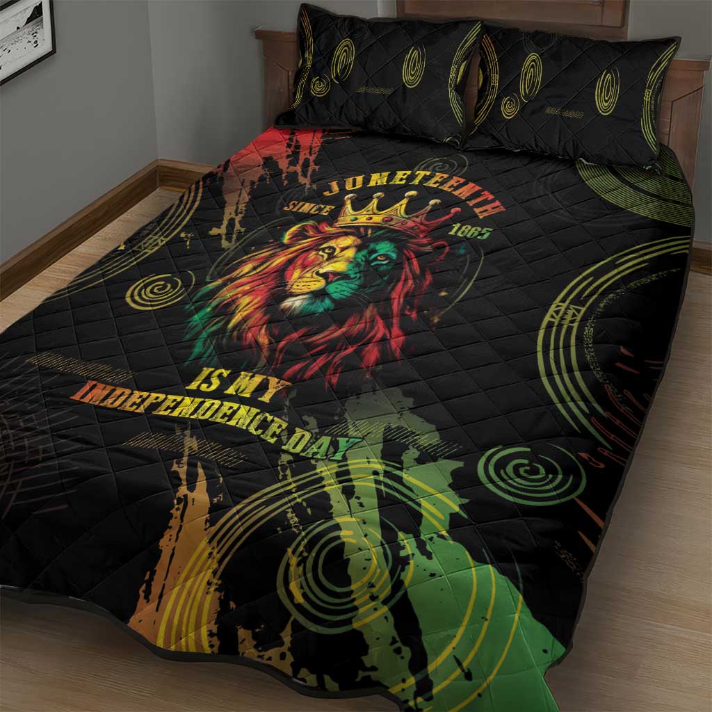 Juneteenth Is My Independence Day Quilt Bed Set LT05