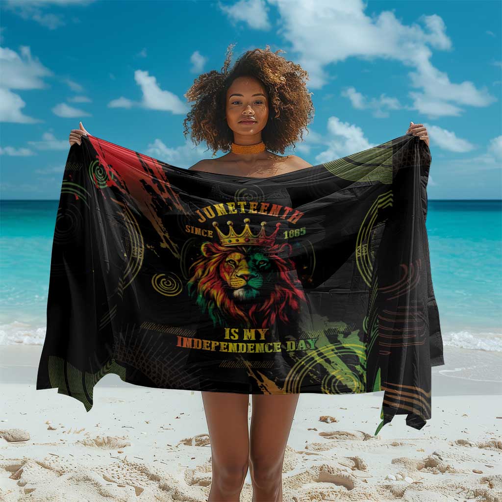 Juneteenth Is My Independence Day Sarong LT05