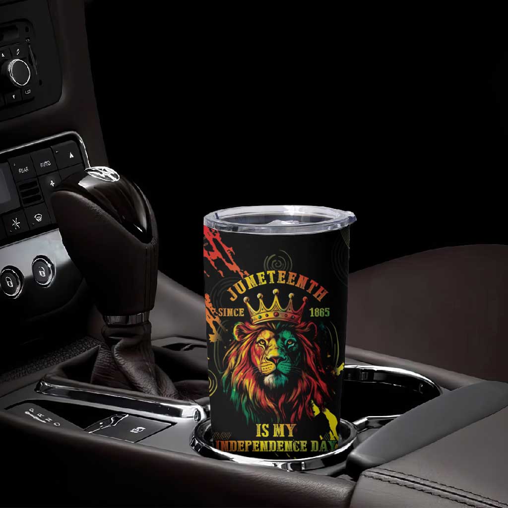 Juneteenth Is My Independence Day Tumbler Cup LT05
