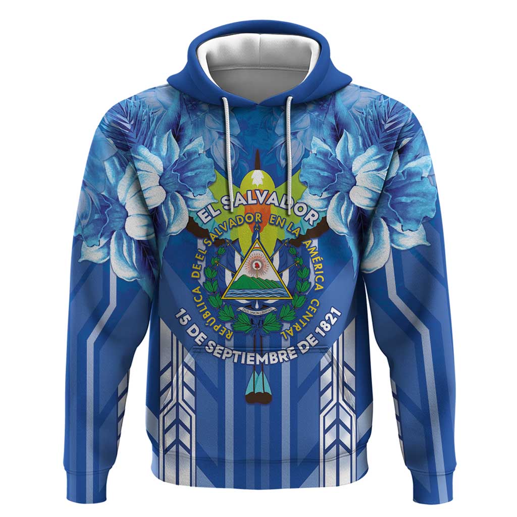 Viva El Salvador Hoodie Happy Independence Day LT05