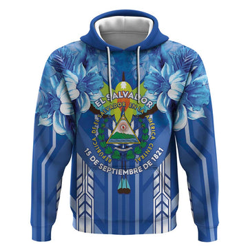 Viva El Salvador Hoodie Happy Independence Day LT05