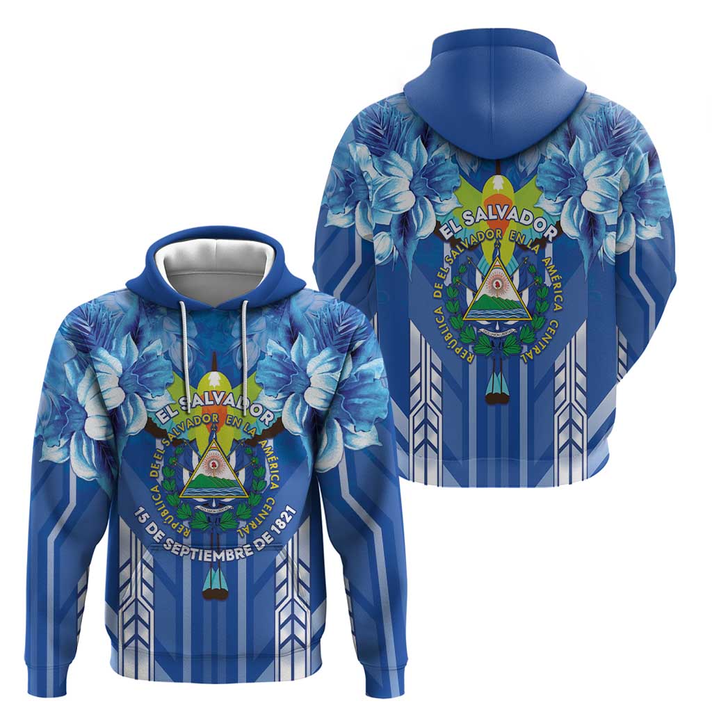 Viva El Salvador Hoodie Happy Independence Day LT05