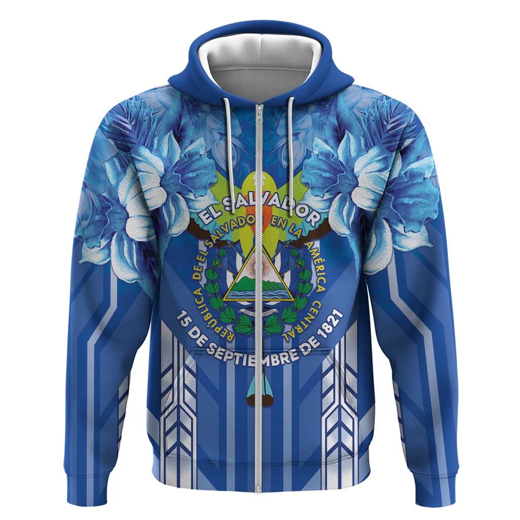 Viva El Salvador Hoodie Happy Independence Day LT05
