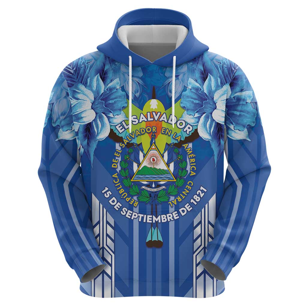 Viva El Salvador Hoodie Happy Independence Day LT05