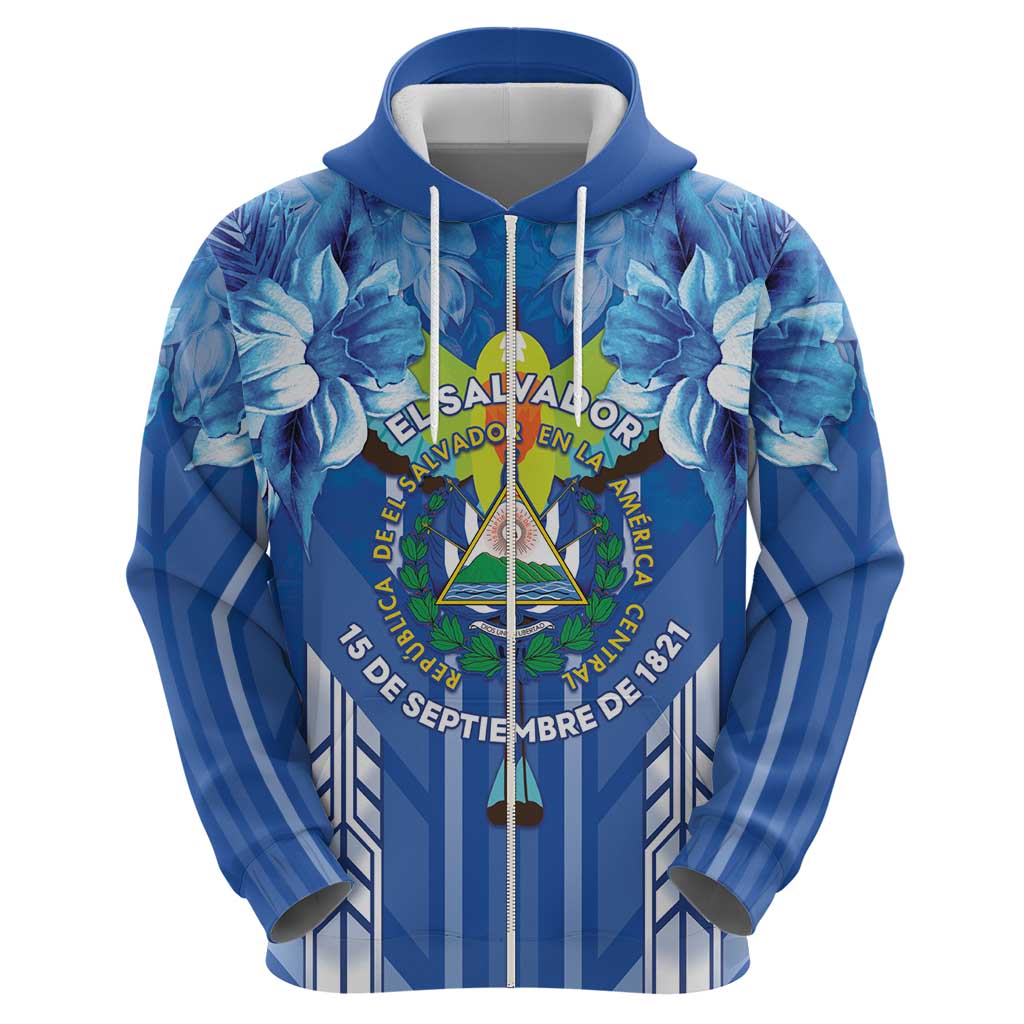 Viva El Salvador Hoodie Happy Independence Day LT05
