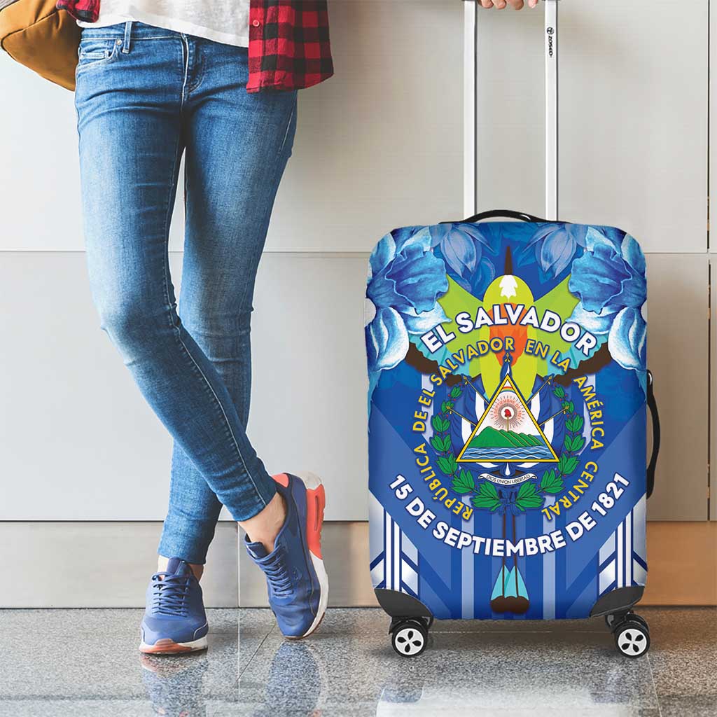 Viva El Salvador Luggage Cover Happy Independence Day LT05