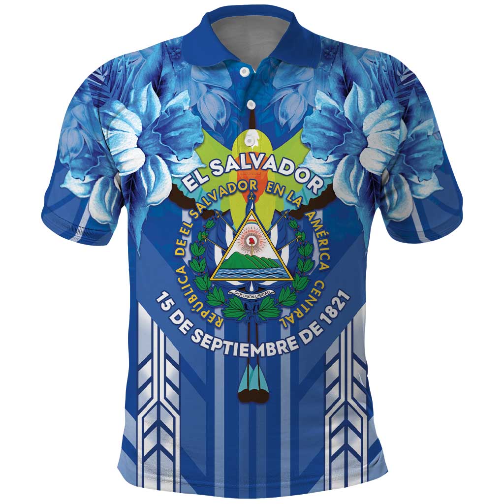 Viva El Salvador Polo Shirt Happy Independence Day LT05