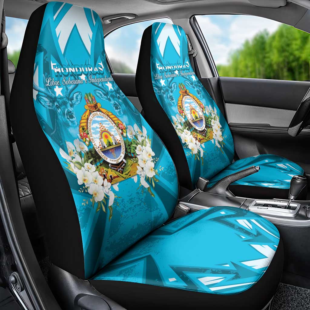 Honduras Independence Day Car Seat Cover Coat Of Arms Special Style LT05