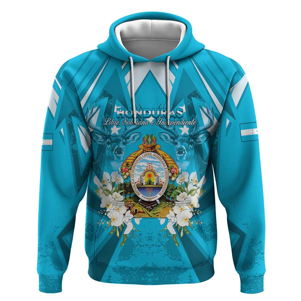 Honduras Independence Day Hoodie Coat Of Arms Special Style LT05