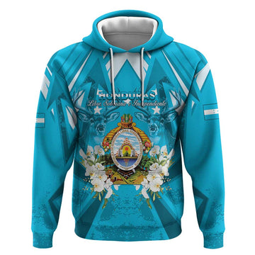 Honduras Independence Day Hoodie Coat Of Arms Special Style LT05