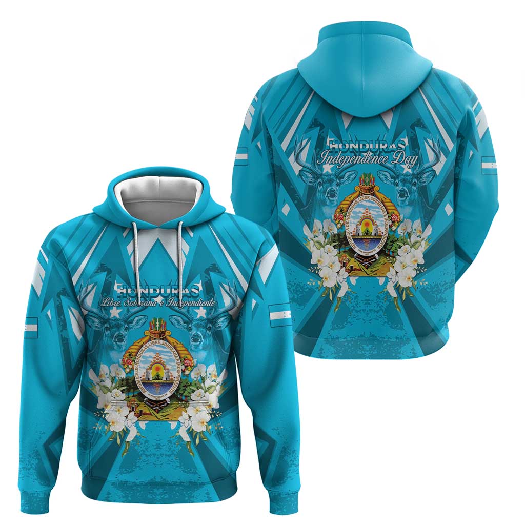 Honduras Independence Day Hoodie Coat Of Arms Special Style LT05