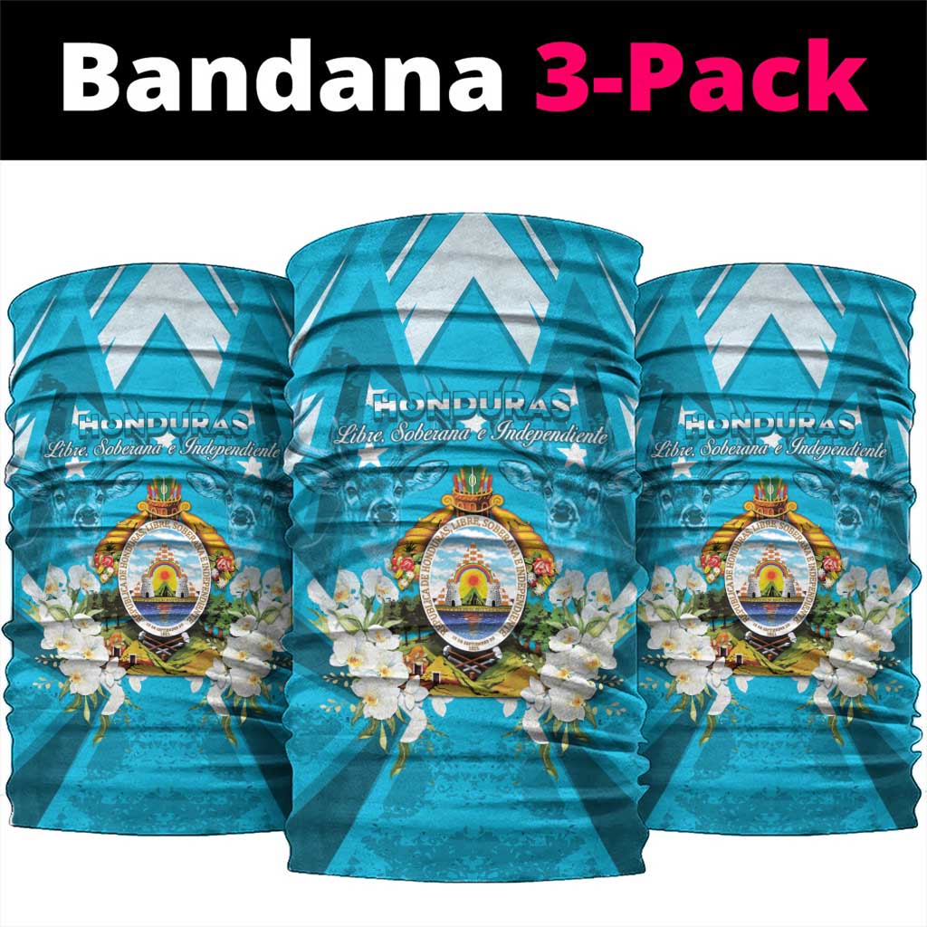 Honduras Independence Day Neck Gaiter Coat Of Arms Special Style LT05