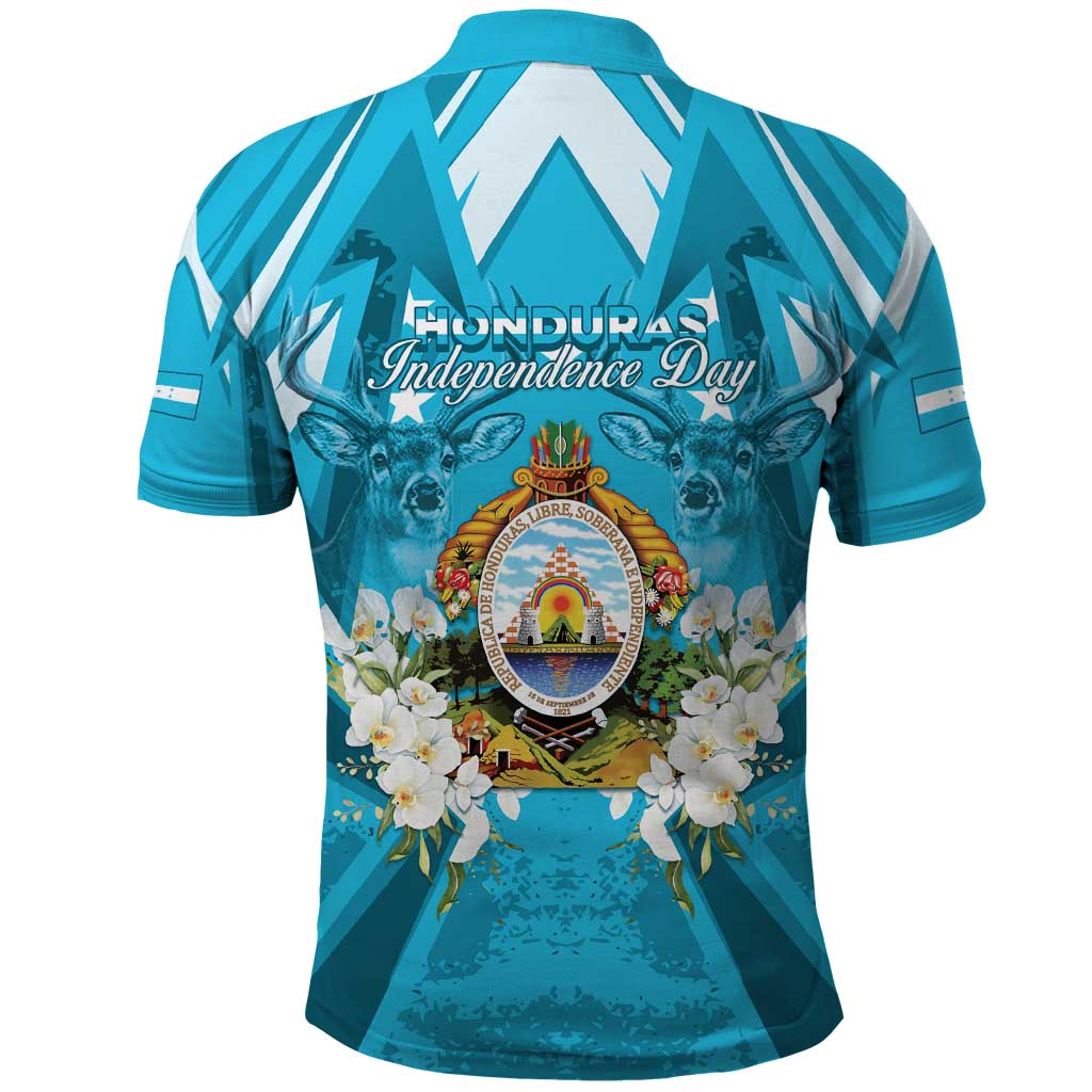 Honduras Independence Day Polo Shirt Coat Of Arms Special Style LT05