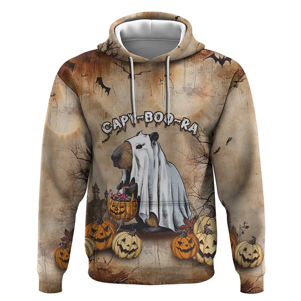 Halloween Capy Boo Ra Hoodie Spooky Bara Season LT05
