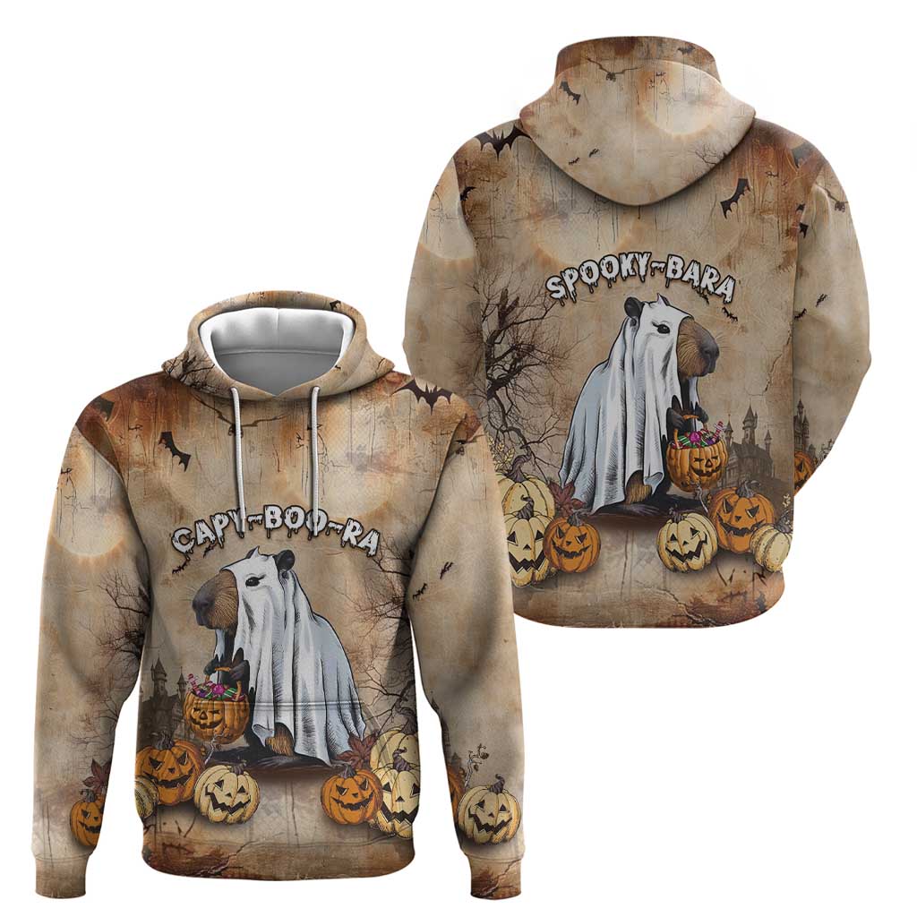 Halloween Capy Boo Ra Hoodie Spooky Bara Season LT05