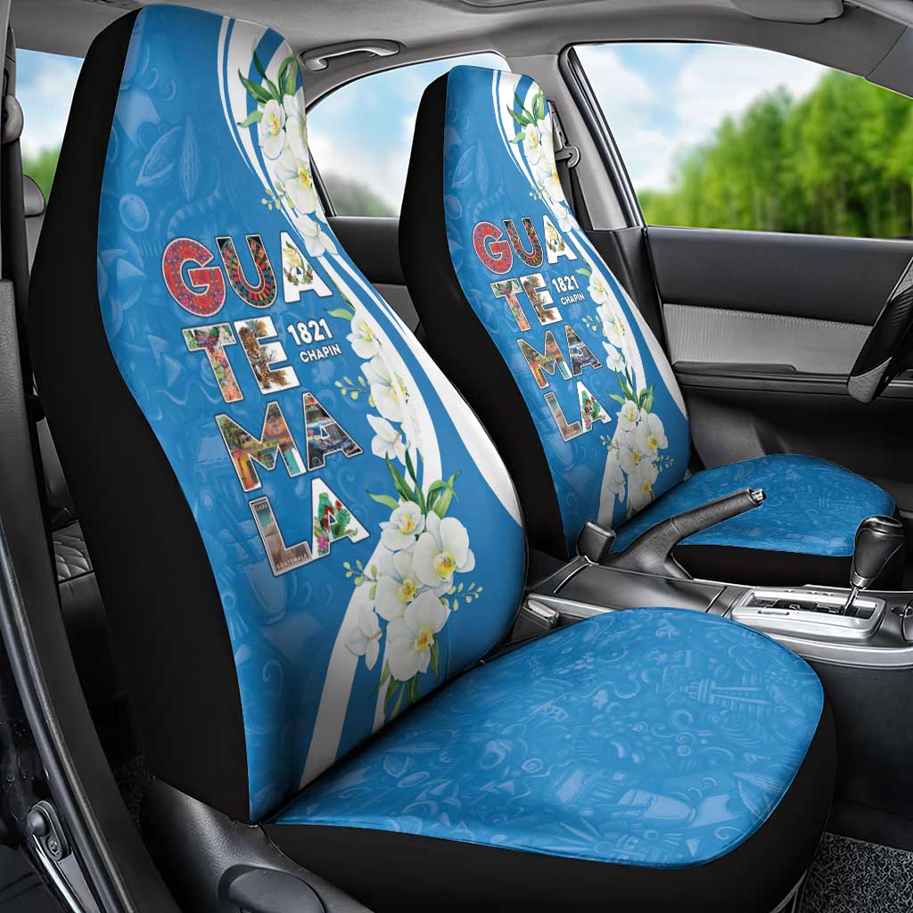 Guatemala 1821 Chapin Car Seat Cover Happy Independence Day LT05