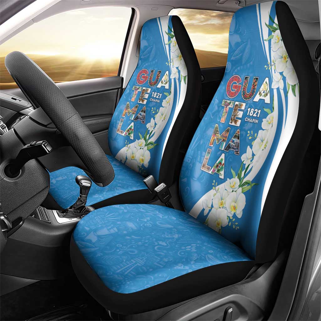Guatemala 1821 Chapin Car Seat Cover Happy Independence Day LT05