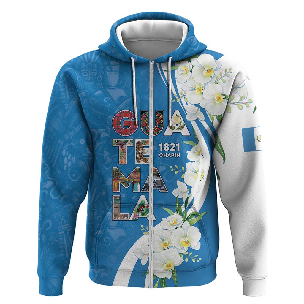 Guatemala 1821 Chapin Hoodie Happy Independence Day LT05