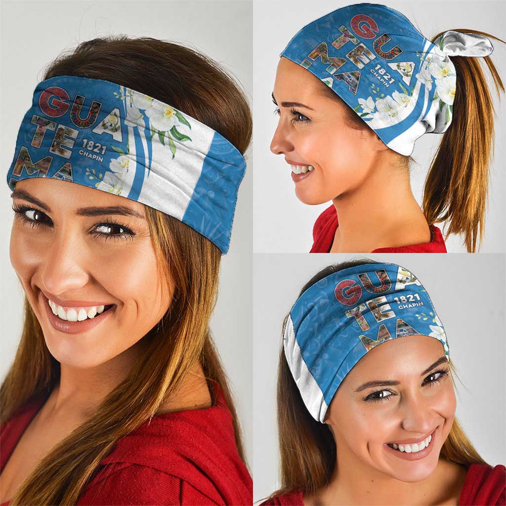 Guatemala 1821 Chapin Neck Gaiter Happy Independence Day LT05