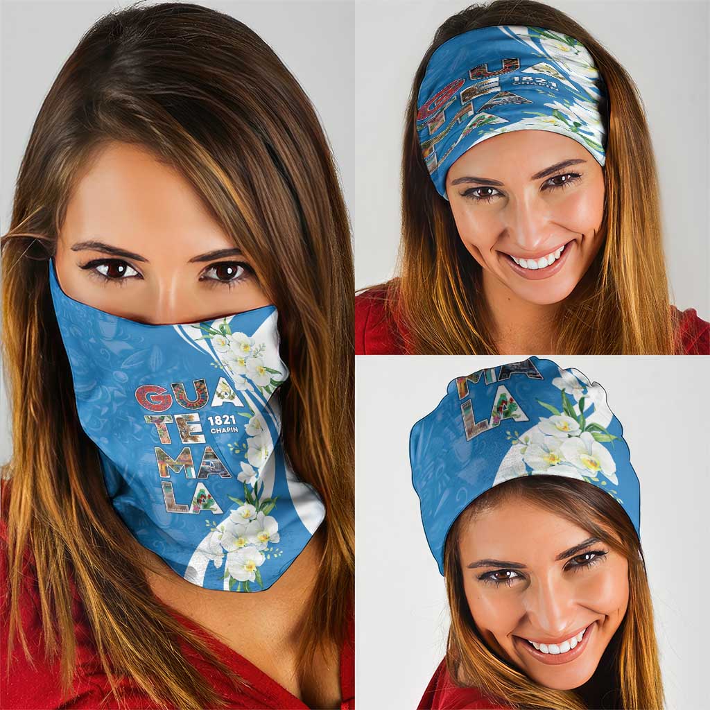 Guatemala 1821 Chapin Neck Gaiter Happy Independence Day LT05