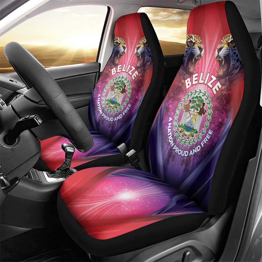 Belize 44th Independence Anniversary Car Seat Cover Stronger Together Rising Forever LT05