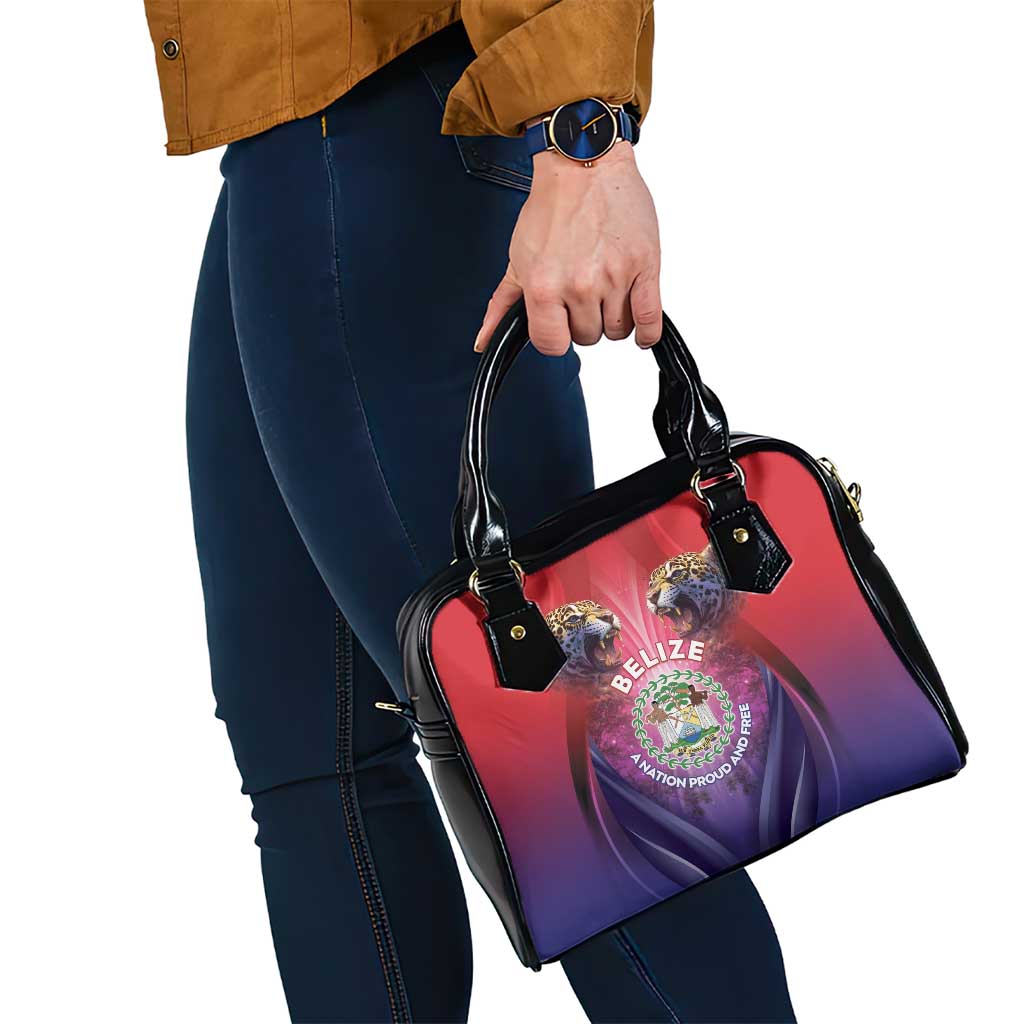 Belize 44th Independence Anniversary Shoulder Handbag Stronger Together Rising Forever LT05