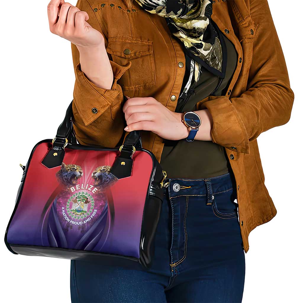 Belize 44th Independence Anniversary Shoulder Handbag Stronger Together Rising Forever LT05
