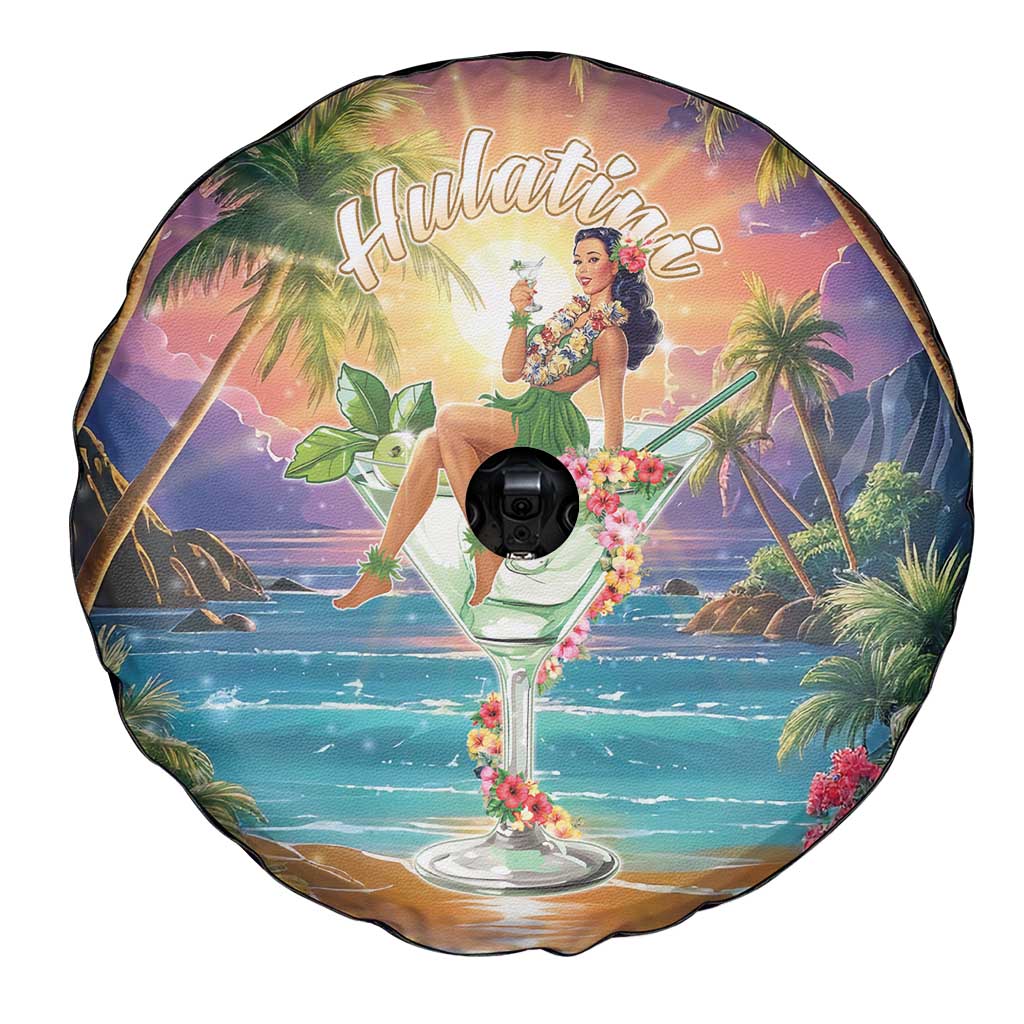 Aloha Hawaii Spare Tire Cover Hula Martini Tropical Vibes LT05