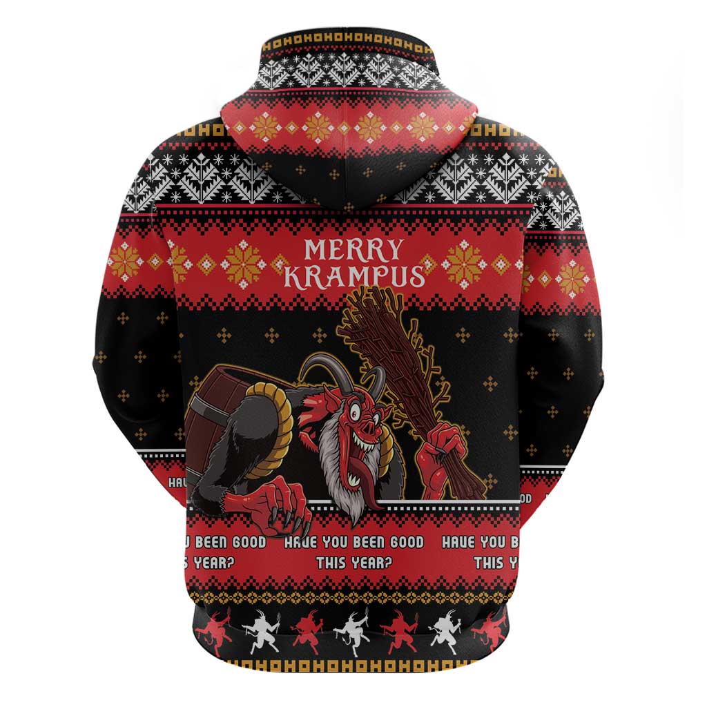 Merry Christmas Krampus Hoodie Have You Been Good This Year LT05