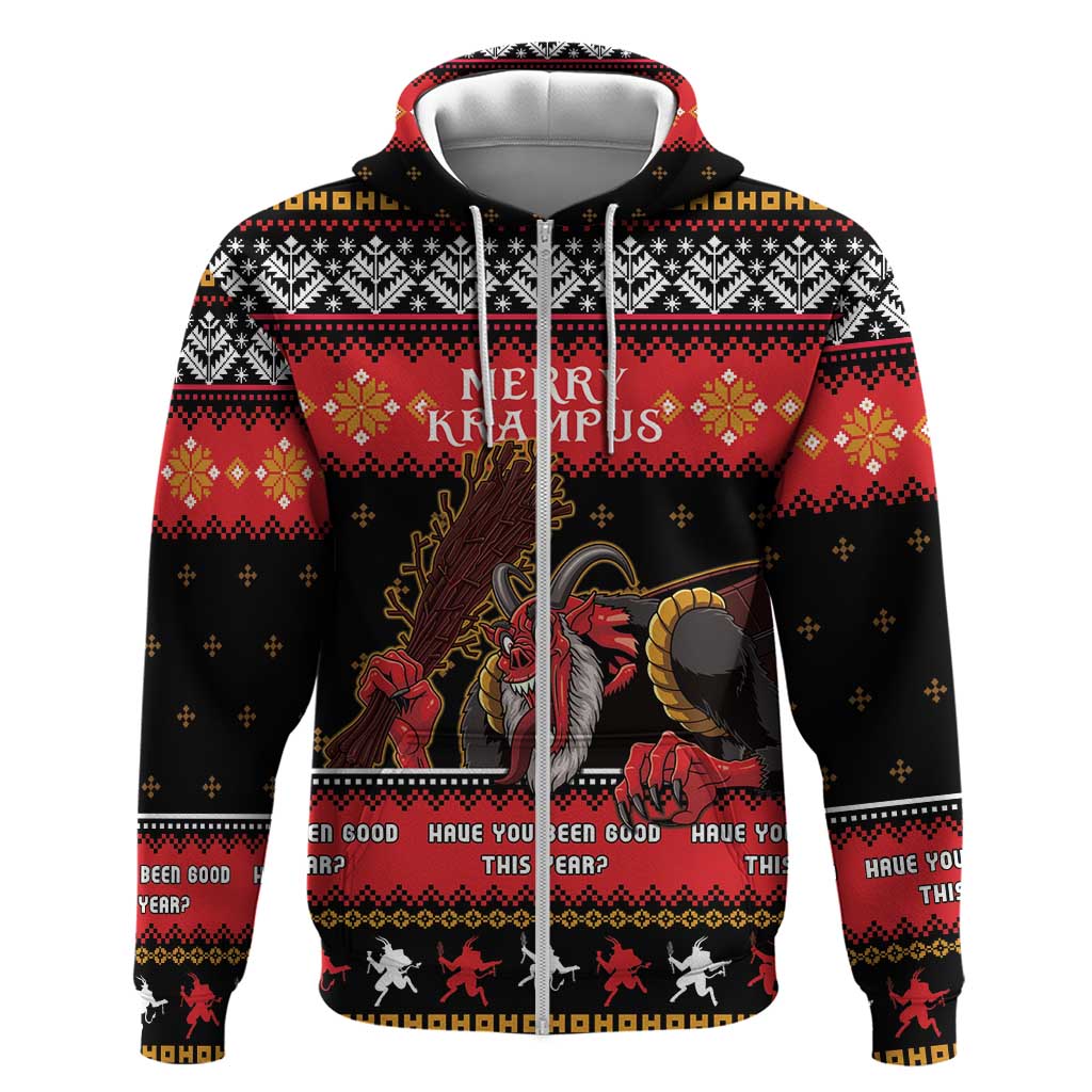 Merry Christmas Krampus Hoodie Have You Been Good This Year LT05