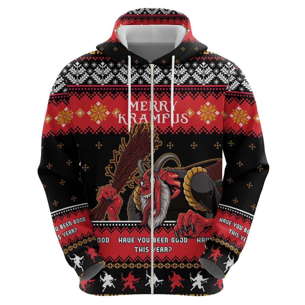 Merry Christmas Krampus Hoodie Have You Been Good This Year LT05