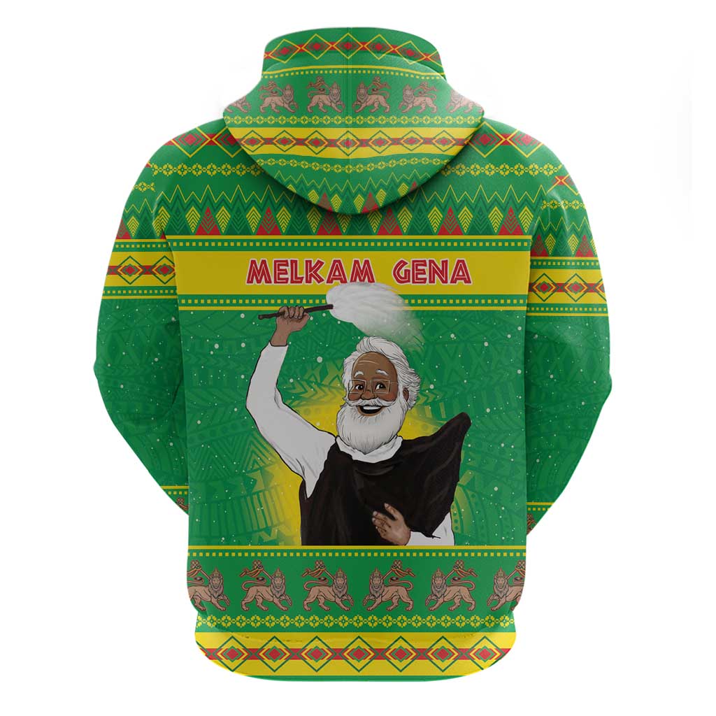 Ethiopia Christmas Hoodie Melkam Gena Yegena Abat LT05