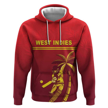 Custom West Indies Cricket Hoodie Vintage Style LT05